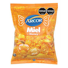 CARAMELOS  ARCOR RELLENOS DE MIEL  675 GRS